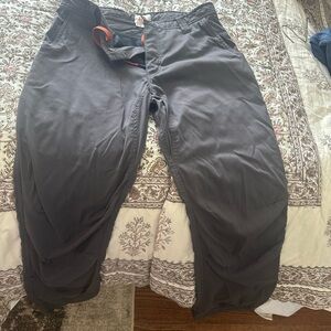 Men's Charcoal Cargo Pants